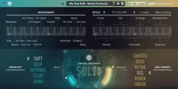 macOS软件 uJAM Virtual Drummer SOLID v2.4.1 破解版免费下载
