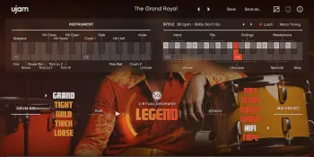 macOS软件 uJAM Virtual Drummer Legend v2.5.0 破解版免费下载