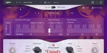 macOS软件 uJAM Virtual Bassist DANDY v2.4.0 破解版免费下载