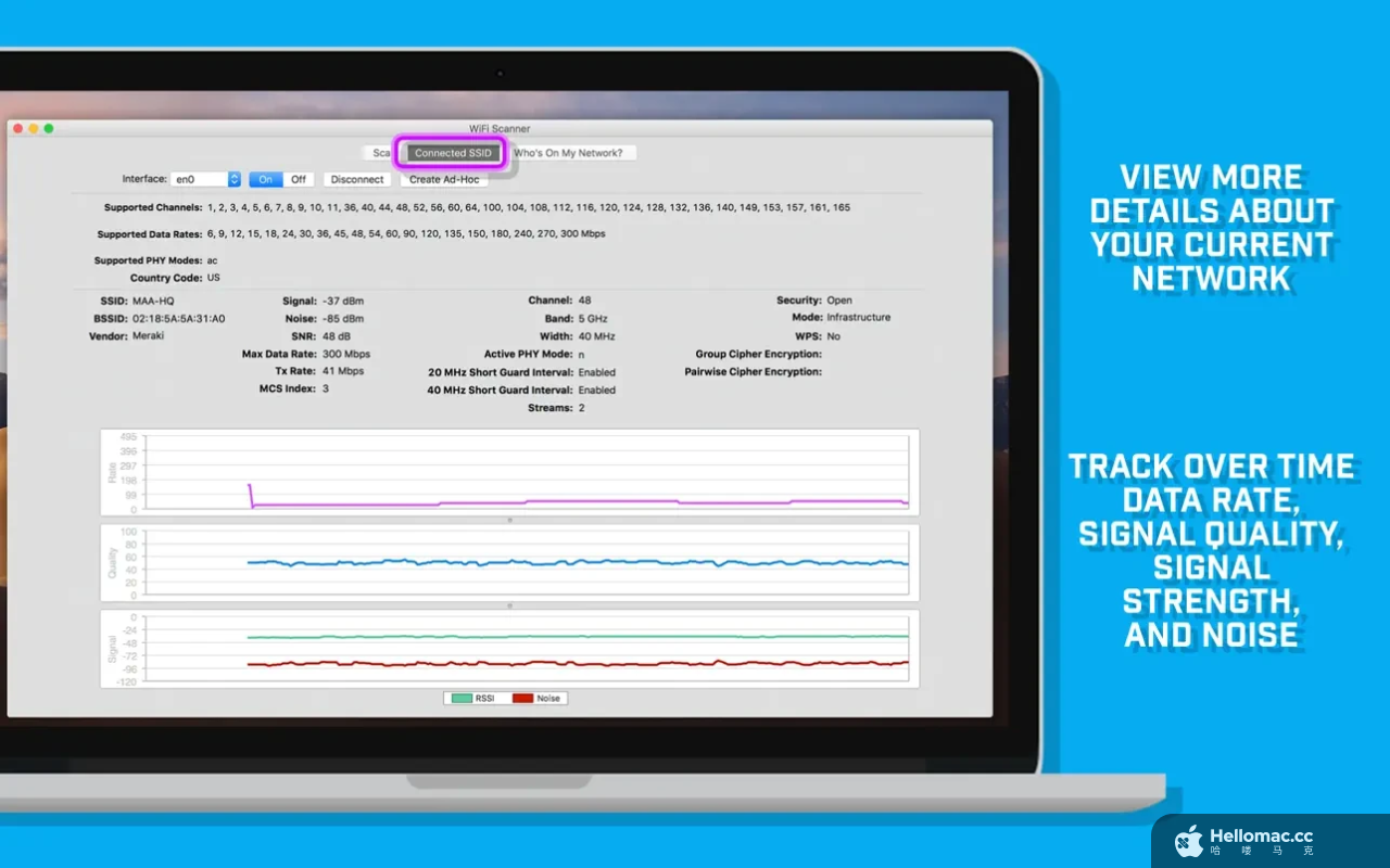 WiFi Scanner v3.4 [MAS]