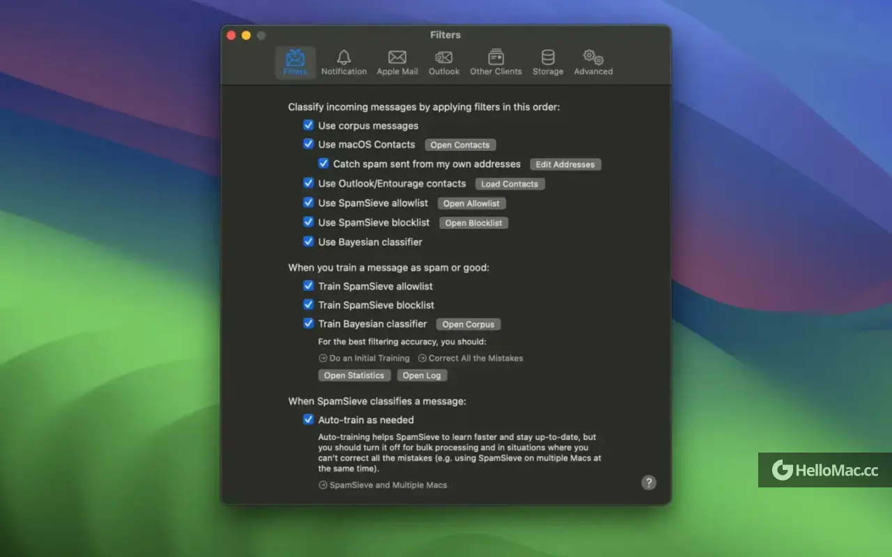 SpamSieve v3.1.3