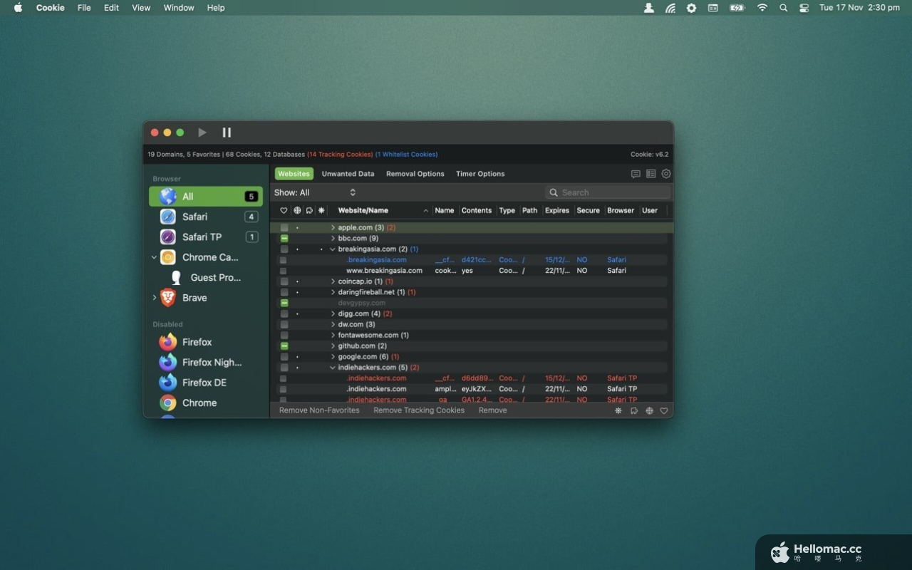 Cookie v7.9.0
