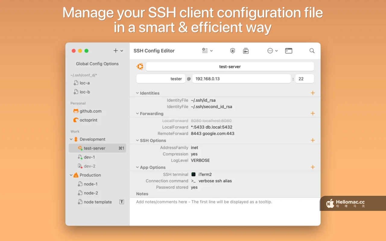 SSH Config Editor v2.6.7