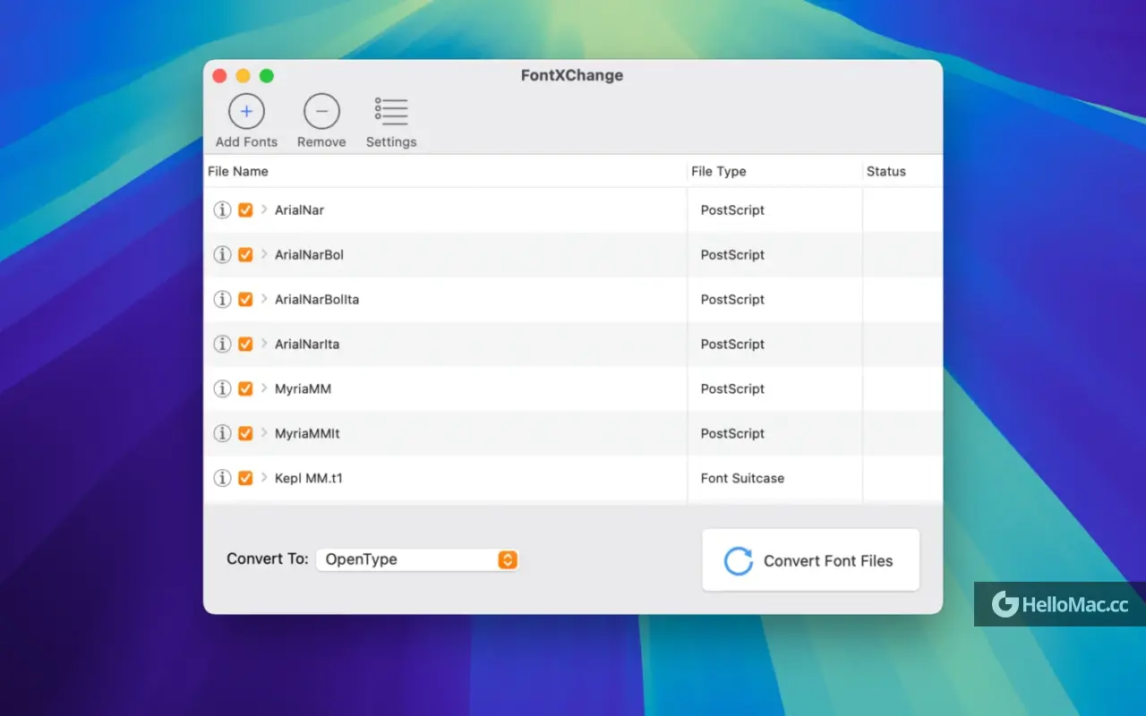 FontXChange v6.0