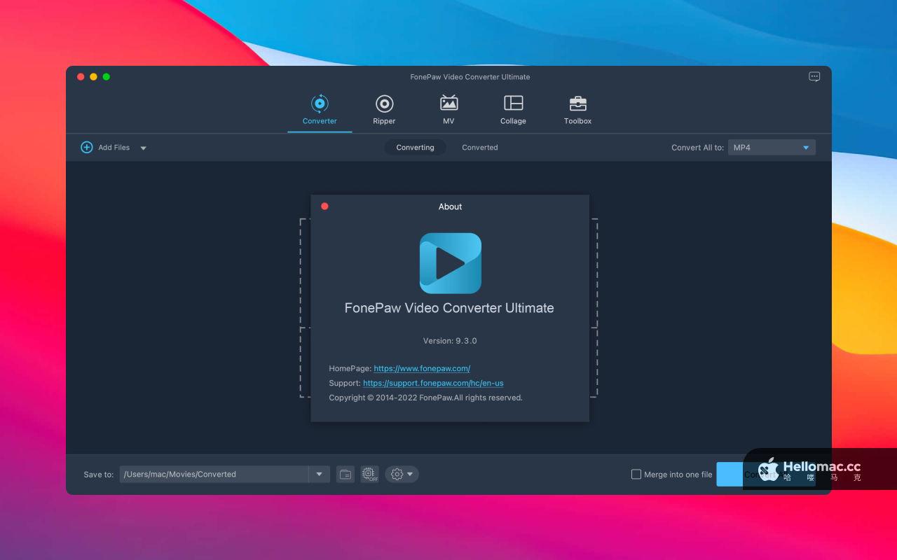FonePaw Video Converter Ultimate v10.9.0