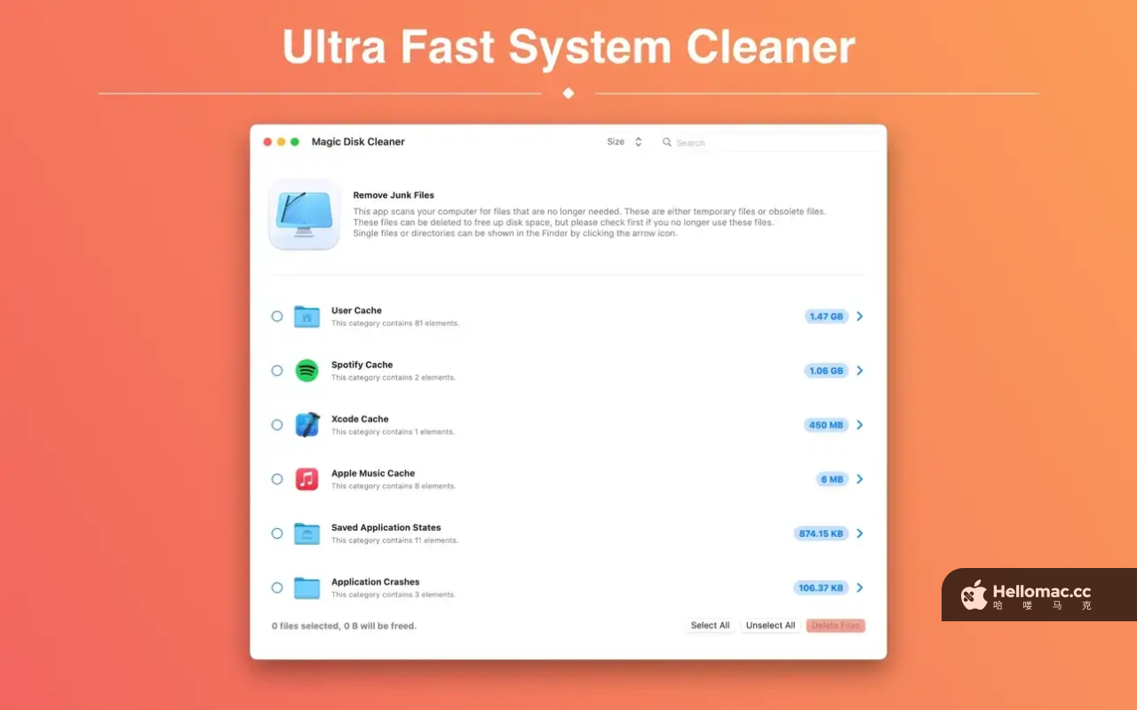 Magic Disk Cleaner v2.9.10 MAS