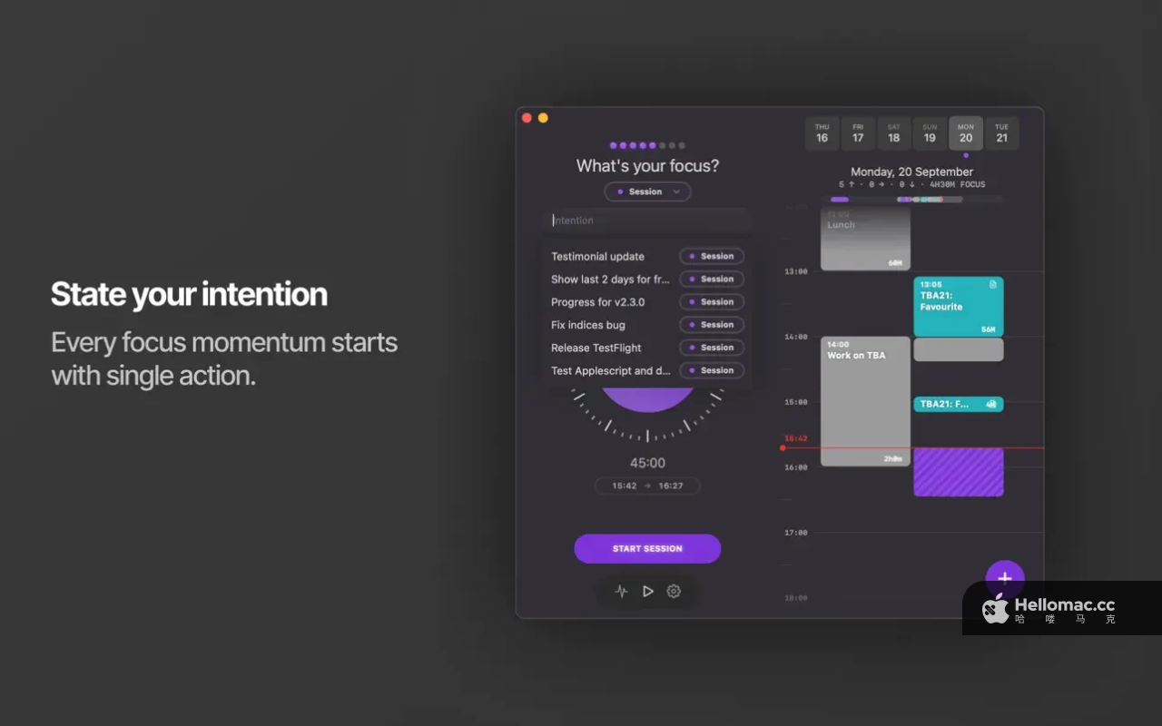Session Pomodoro Focus Timer v2.13.11