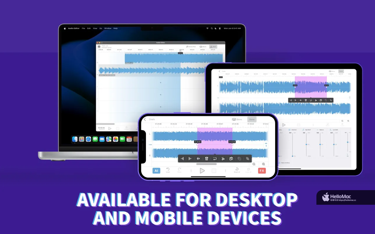 Audio Editor - Record & Edit v1.8.0 MAS