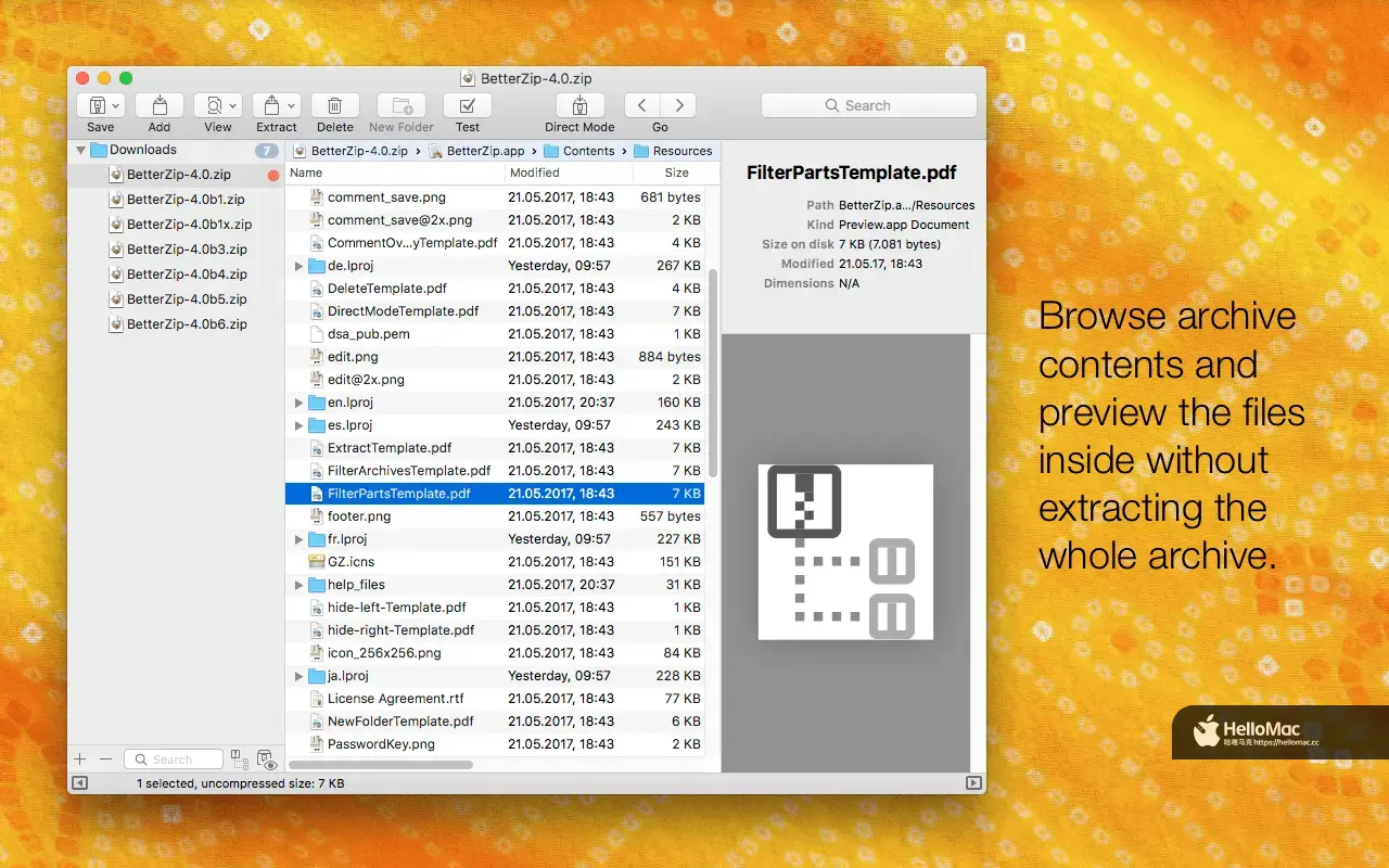 BetterZip v5.3.4