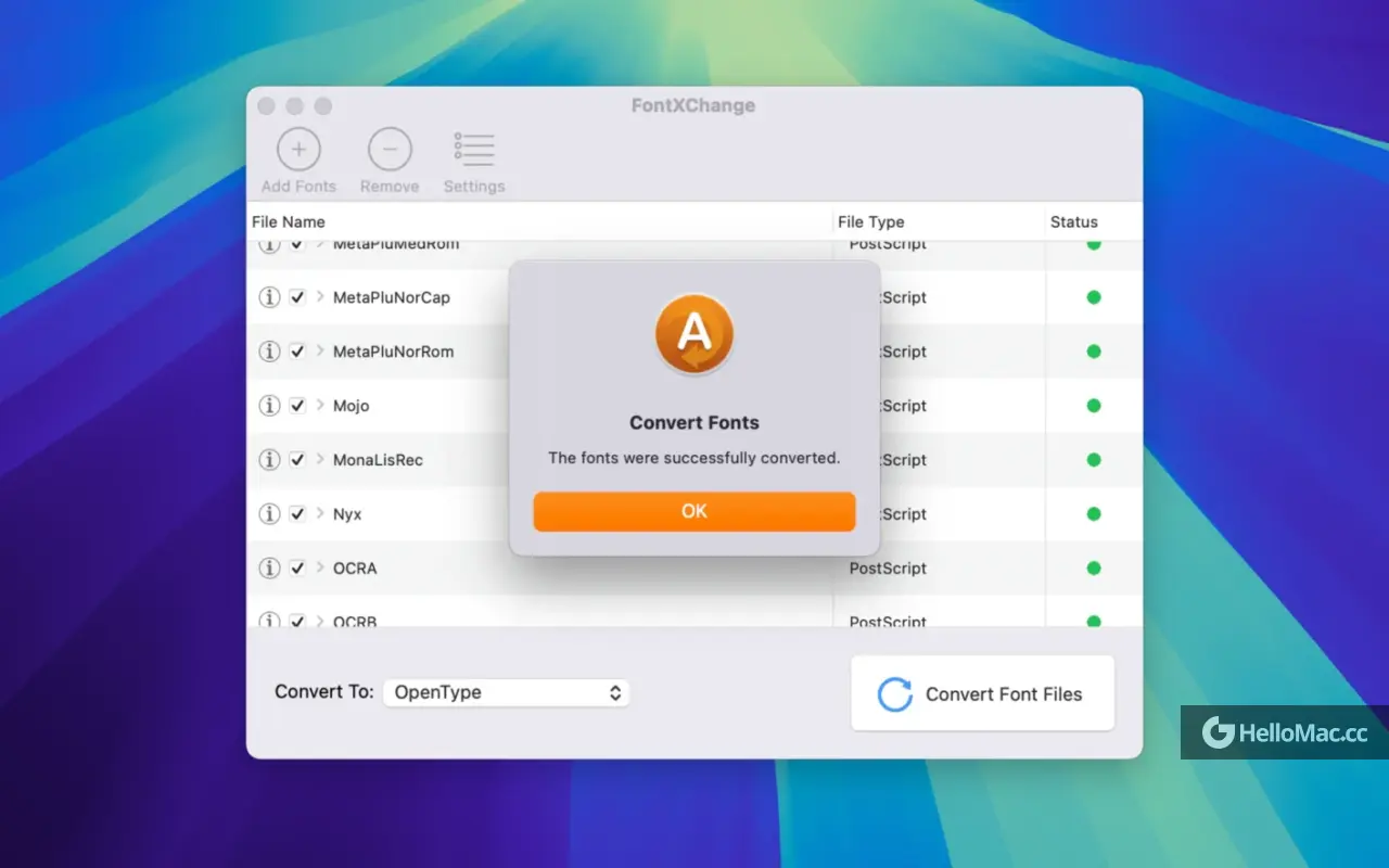 FontXChange v6.0