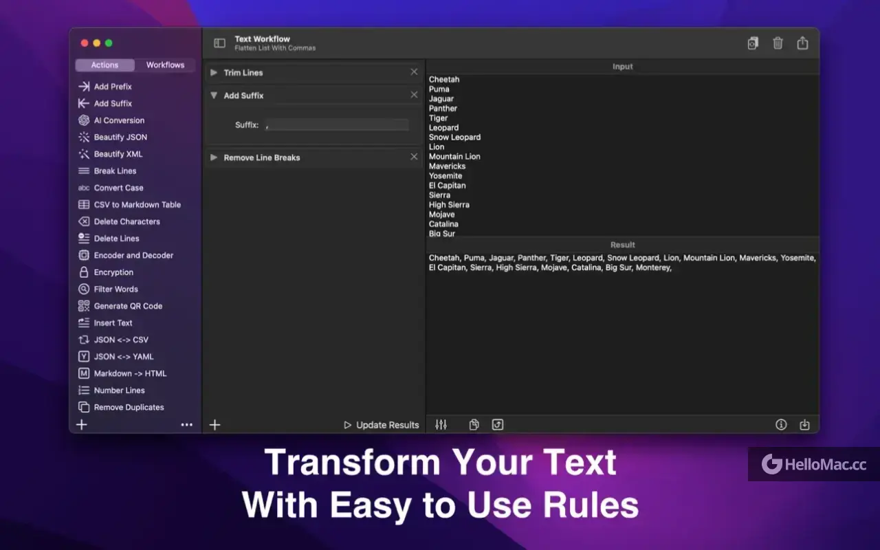 Text Workflow v2.3.0 MAS