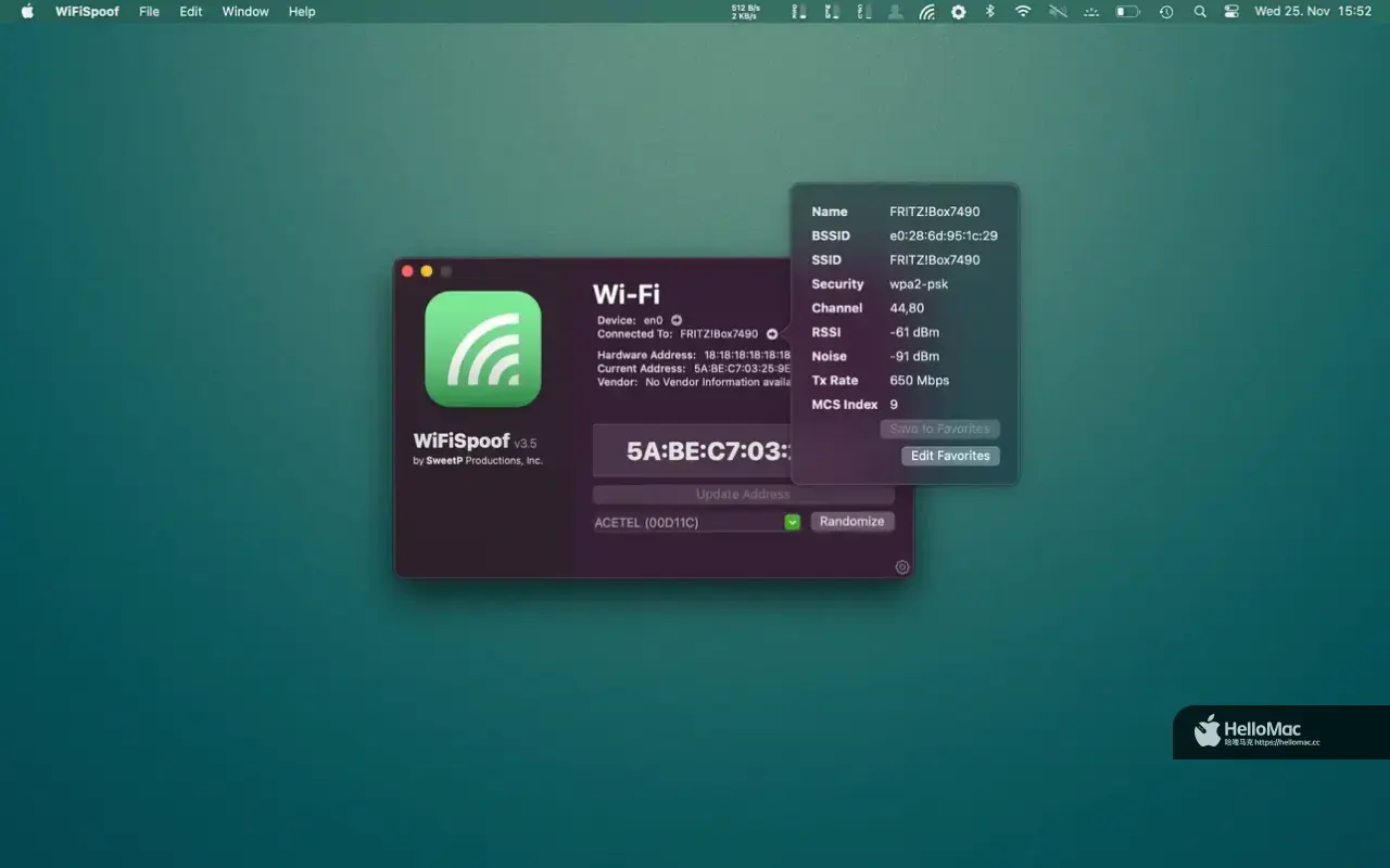 WiFiSpoof v4.0.11