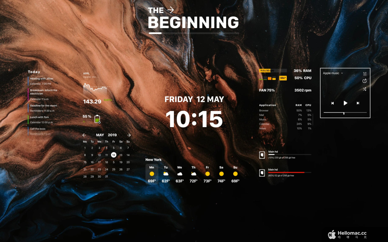 Widgetter System Stats Widgets v2.0.1