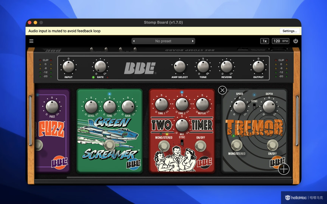 BBE Sound Stomp Board v1.7.0