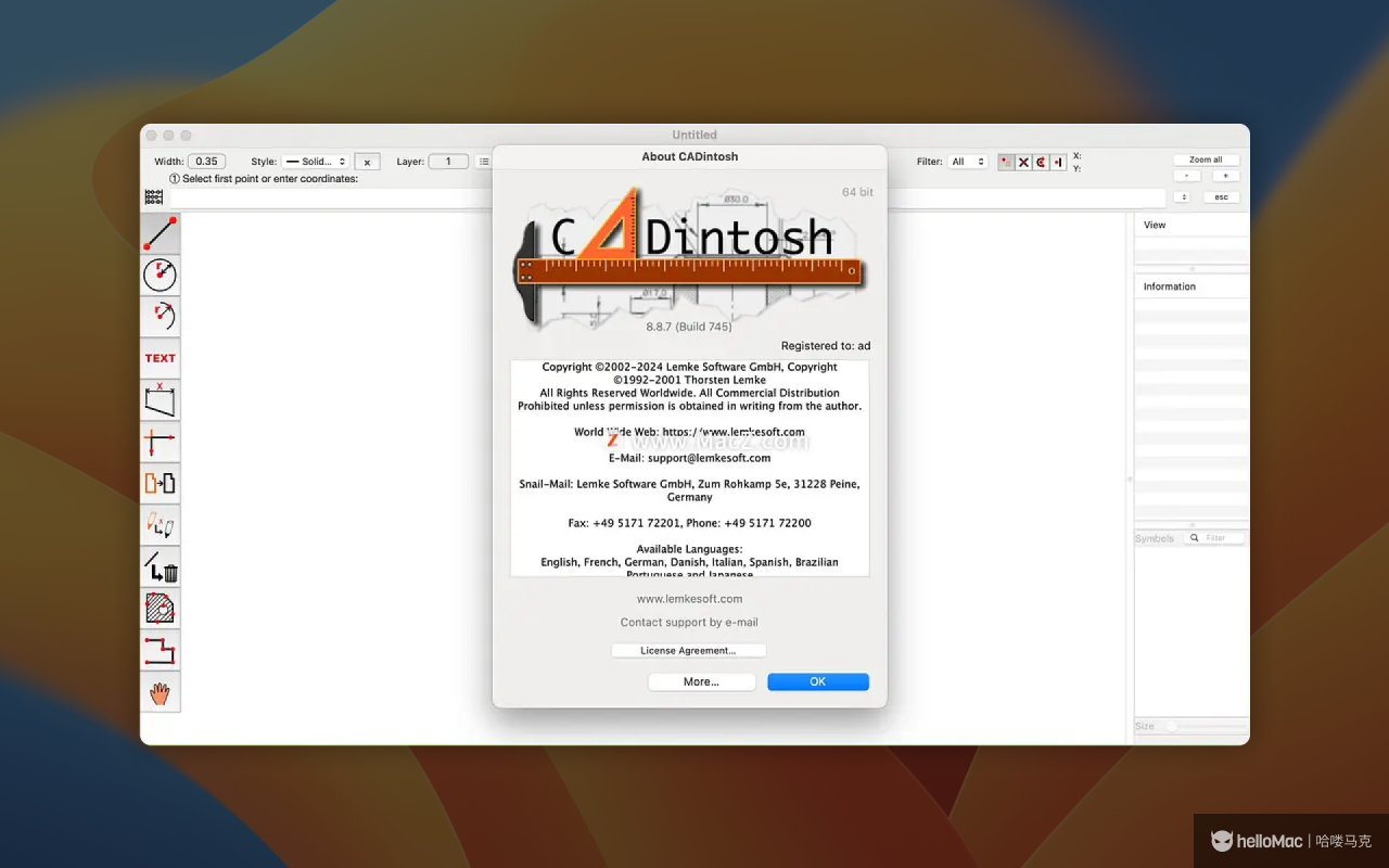 Cadintosh X v8.8.8