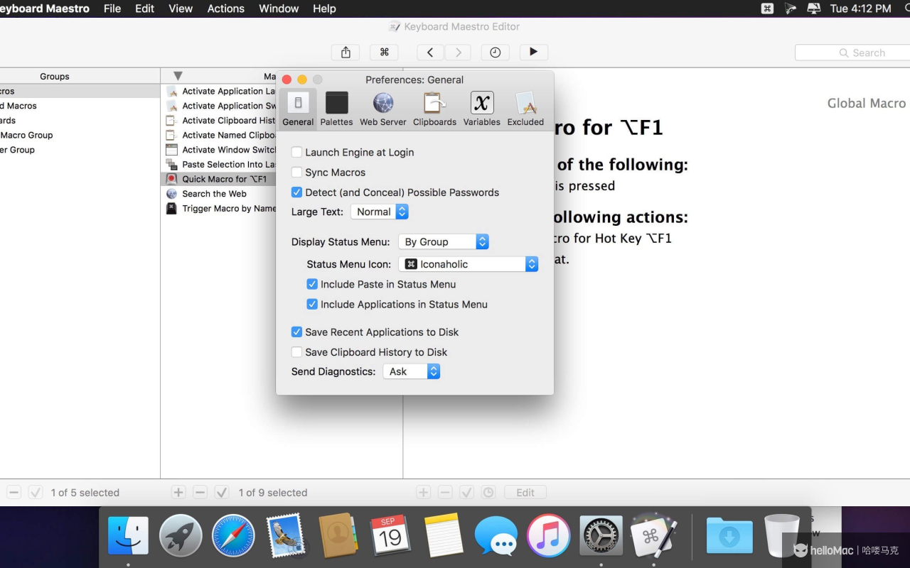 Keyboard Maestro v11.0.4