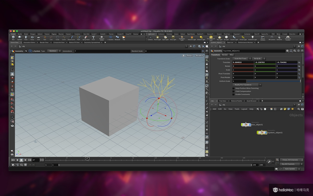 SideFX Houdini v20.5.487