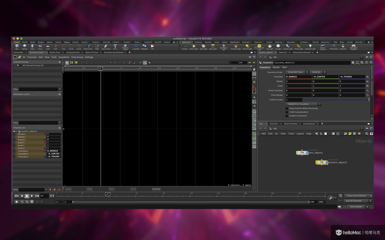 SideFX Houdini v20.5.487