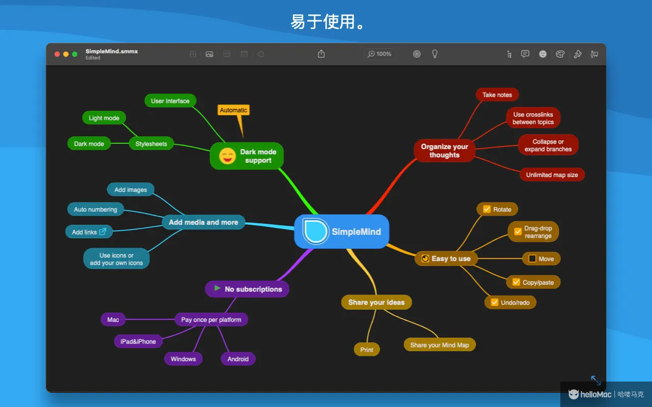 SimpleMind Pro v2.7.0 MAS