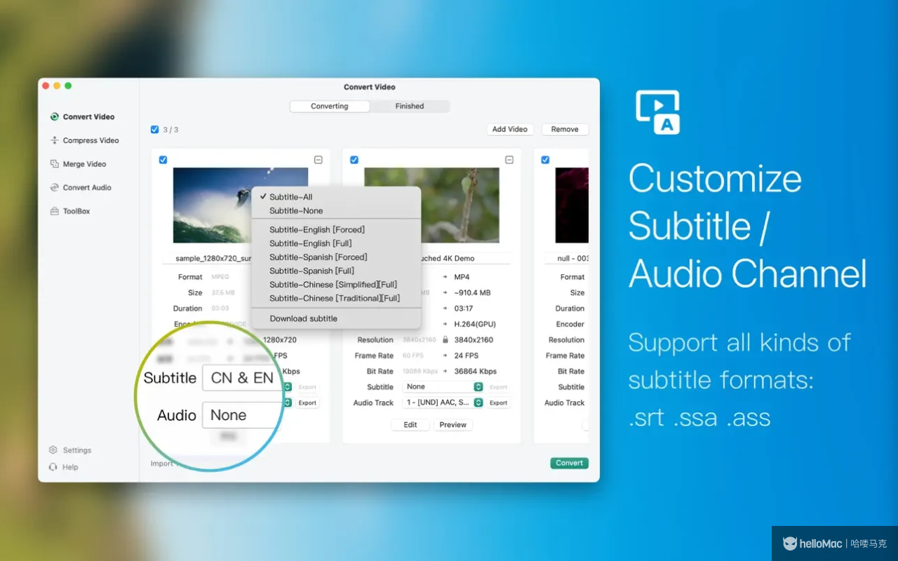 Video Converter X - 即刻转换 v1.3.1 MAS