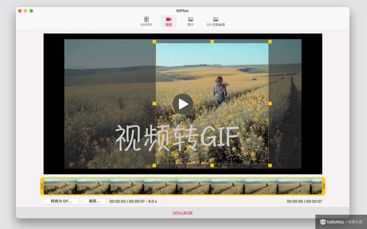 GIFfun - GIF制作器 v9.9.12 MAS