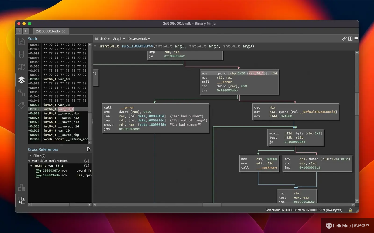 Binary Ninja v4.2.6455
