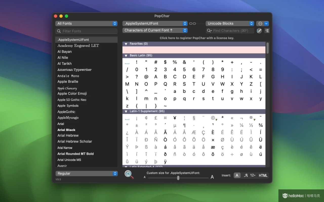 PopChar v10.4