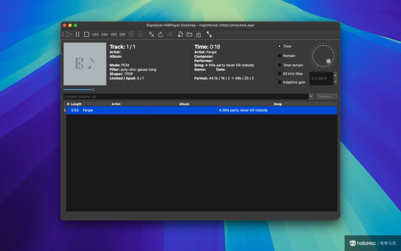 HQPlayer Desktop v5.12.2