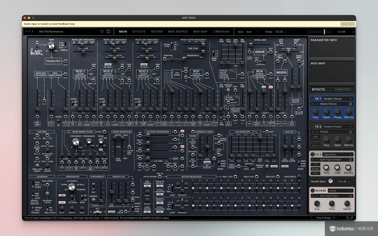 KORG Software ARP 2600 v1.1.5