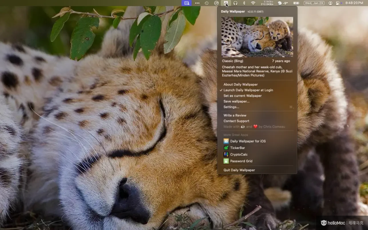 Daily Wallpaper HD - 4K Photos v2.1.8 MAS