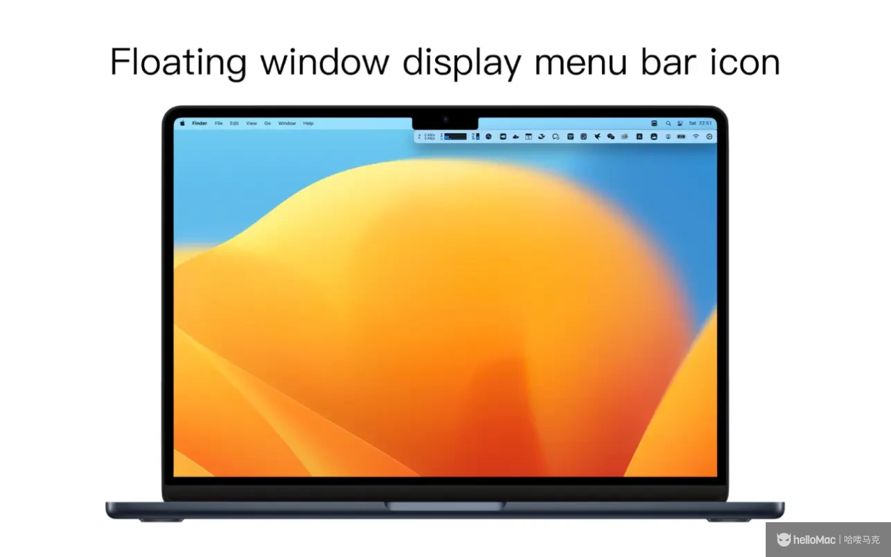 iBar-Menubar icon control tool v1.4.3 MAS