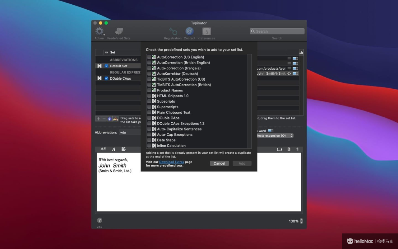 Typinator v9.2