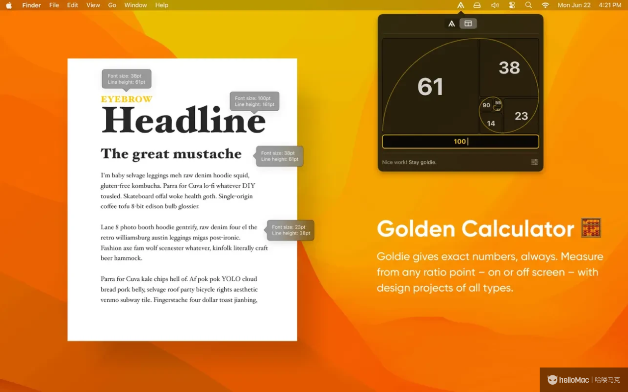 Goldie App v2.3.0 MAS