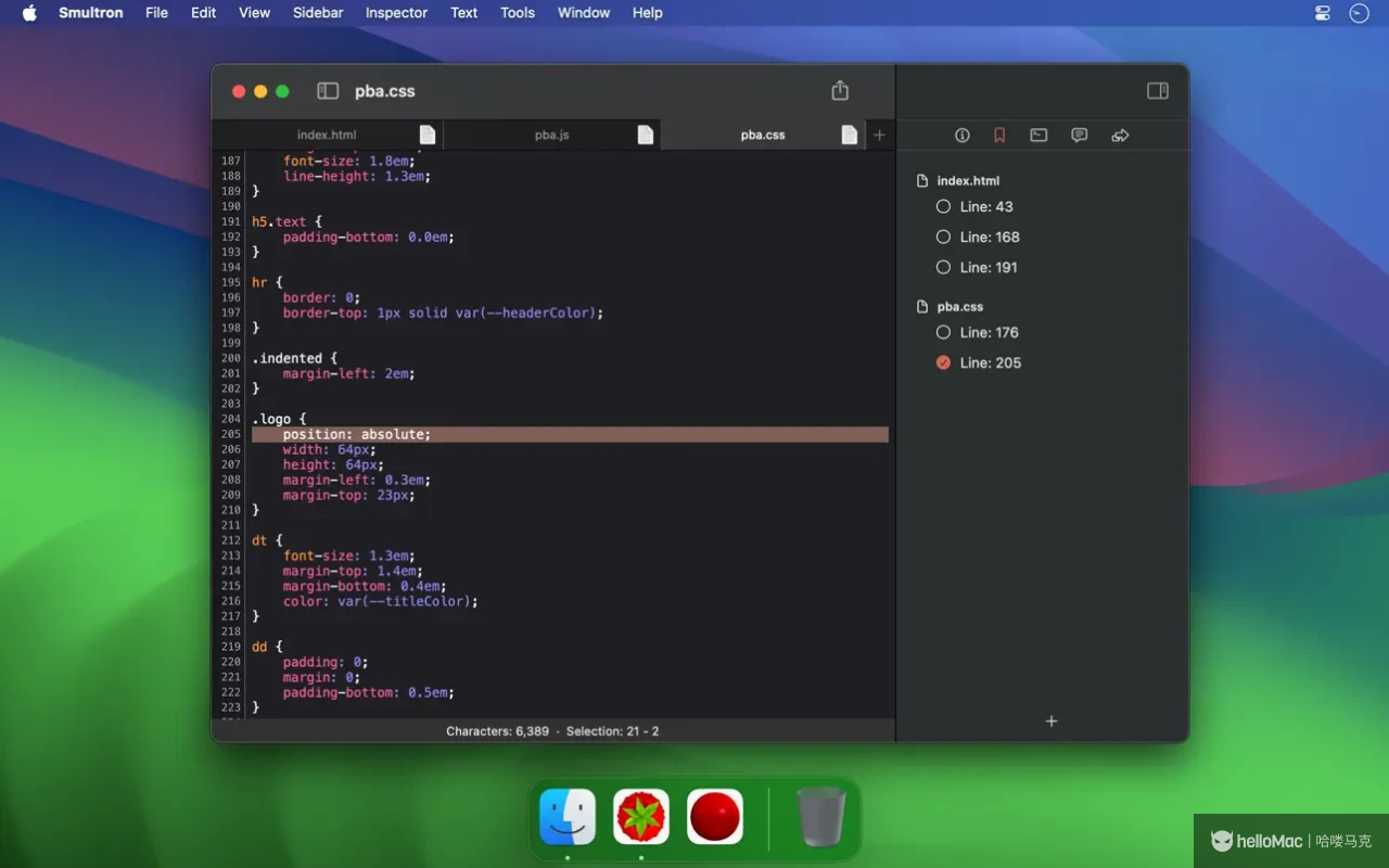 Smultron 14 - The text editor v14.3 MAS