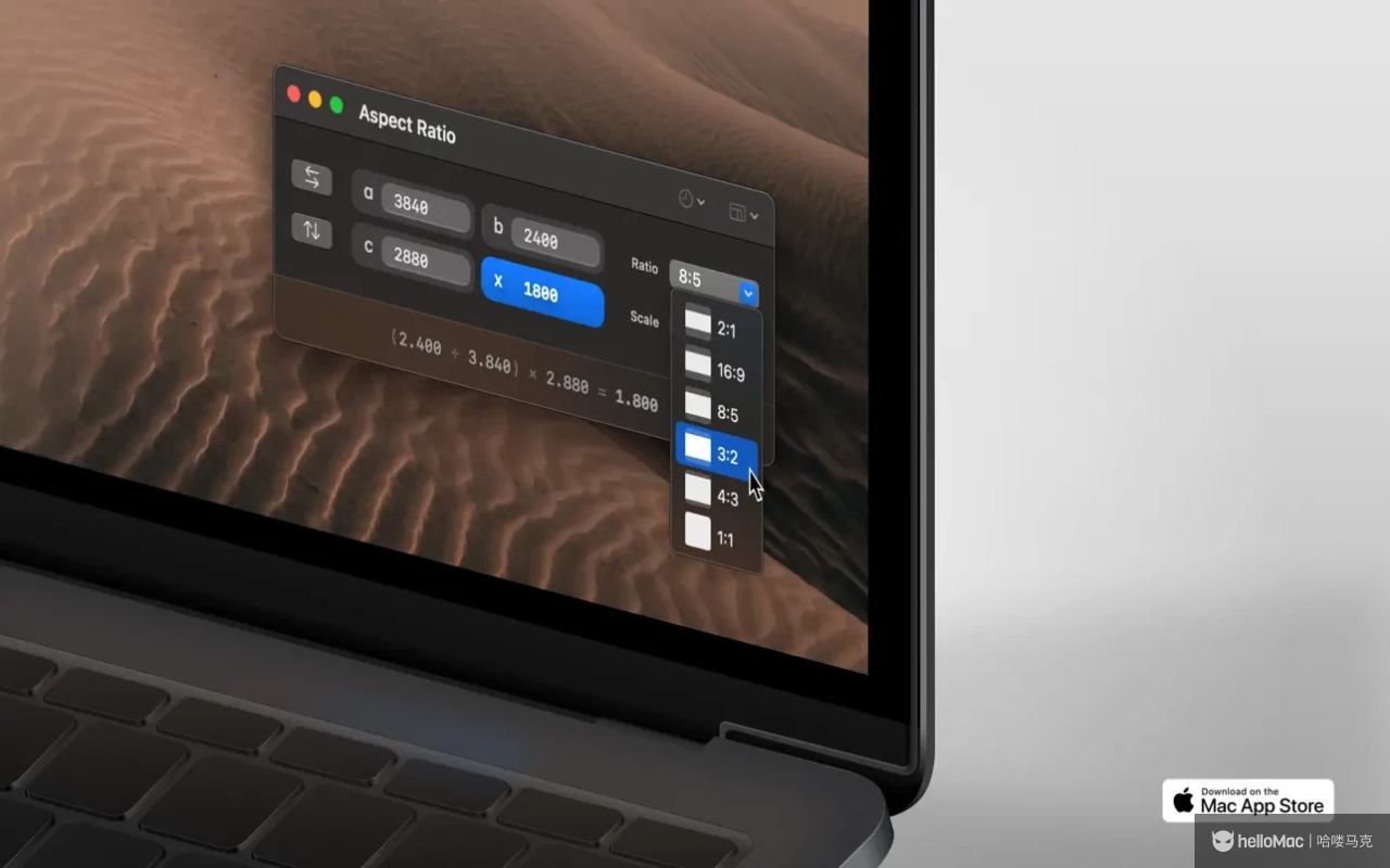 Aspect Ratio v2.23 MAS