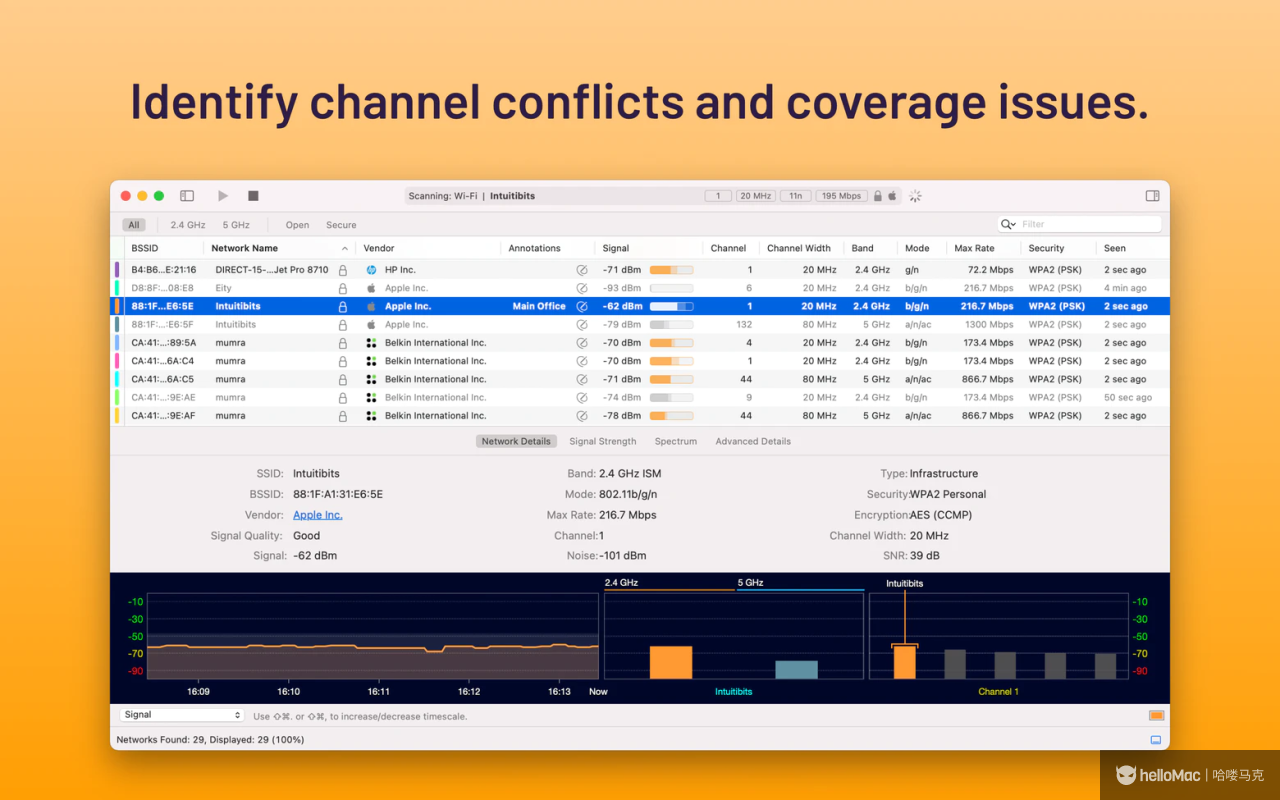 WiFi Explorer Pro 3 v3.7.2