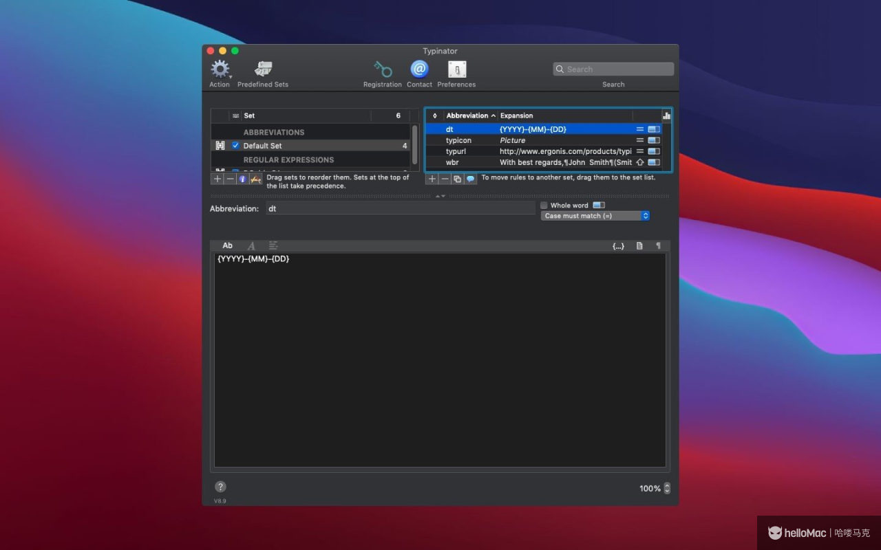 Typinator v9.2