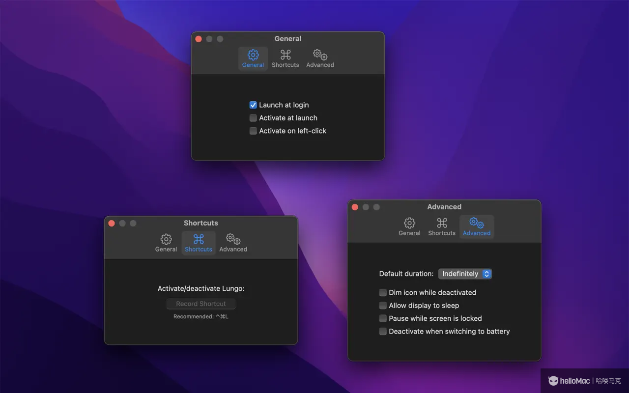 Lungo v2.7.0 MAS
