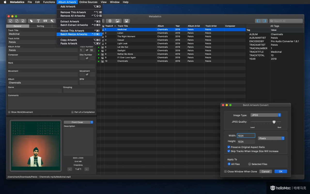 Metadatics v1.6.13