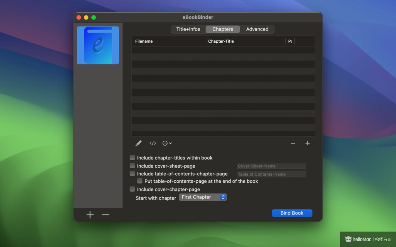 eBookBinder v1.12.8