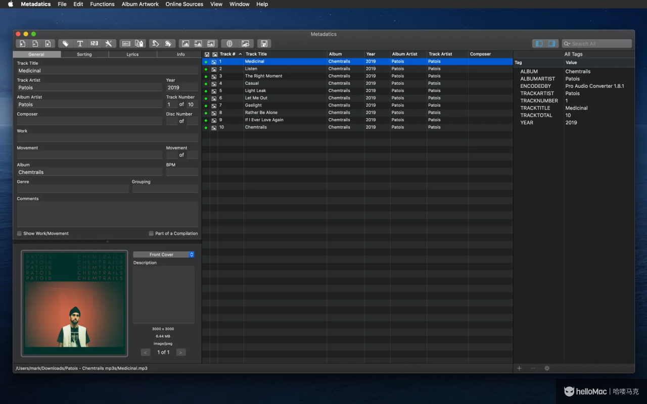 Metadatics v1.6.13