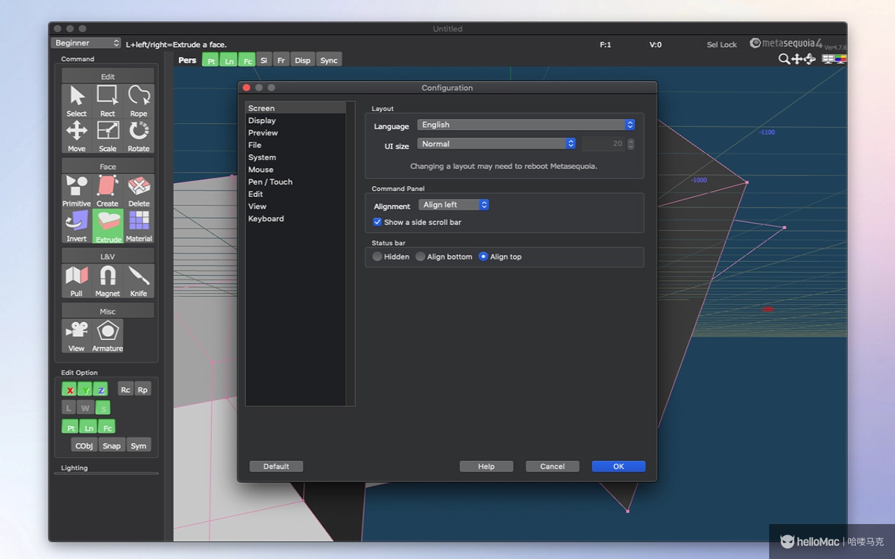 Metasequoia v4.7.6