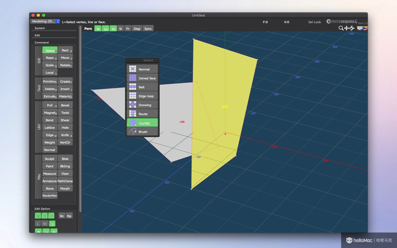 Metasequoia v4.7.6