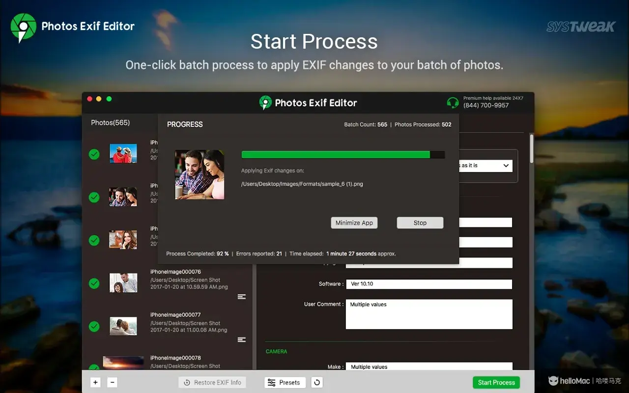 Photos Exif Editor v5.0 MAS