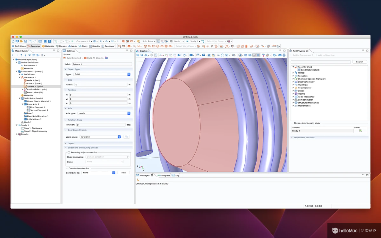 COMSOL Multiphysics v6.2 Build 339