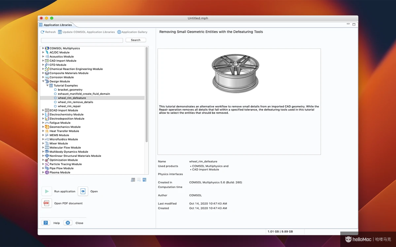 COMSOL Multiphysics v6.2 Build 339