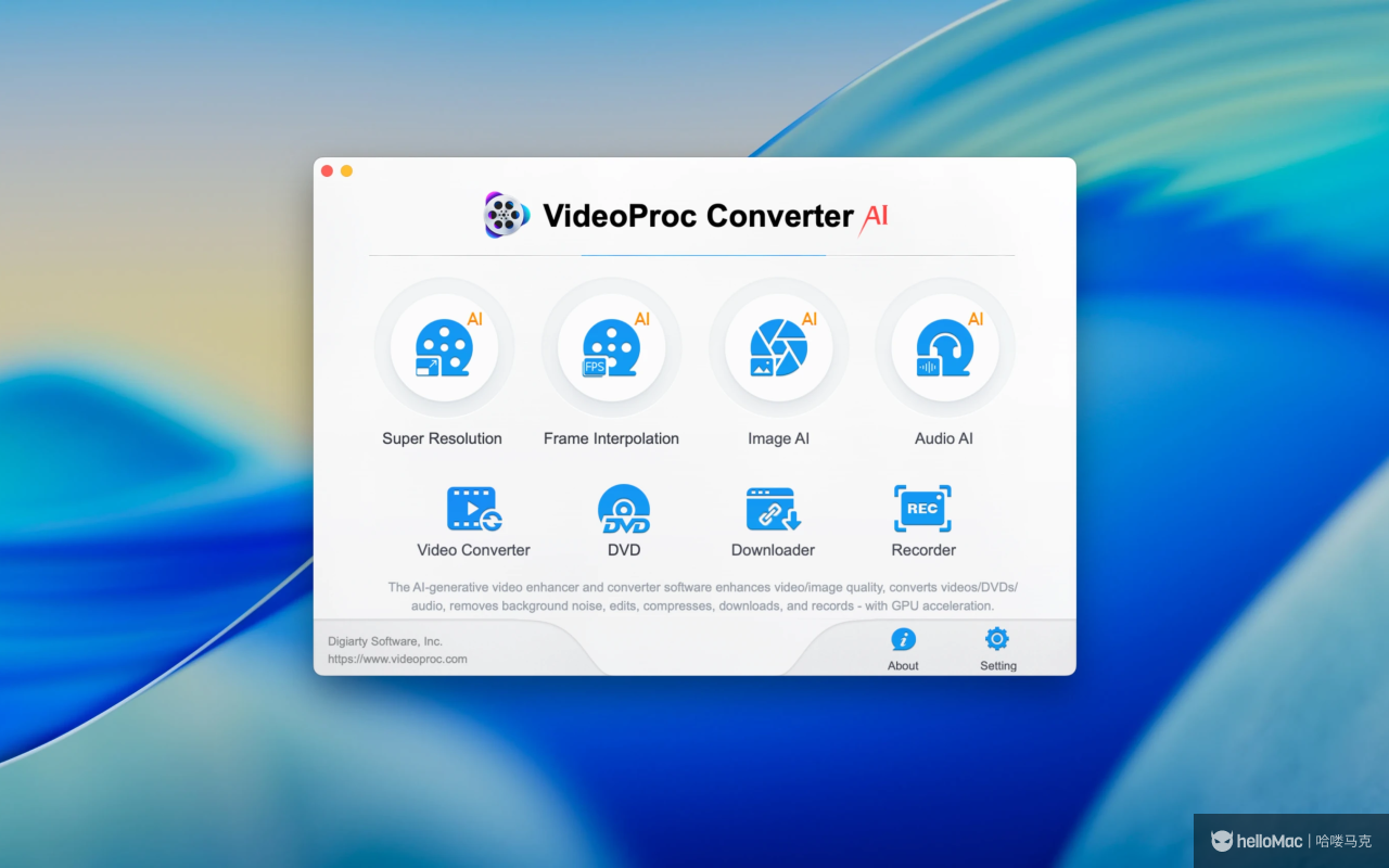 VideoProc Converter AI v7.8 2025081201