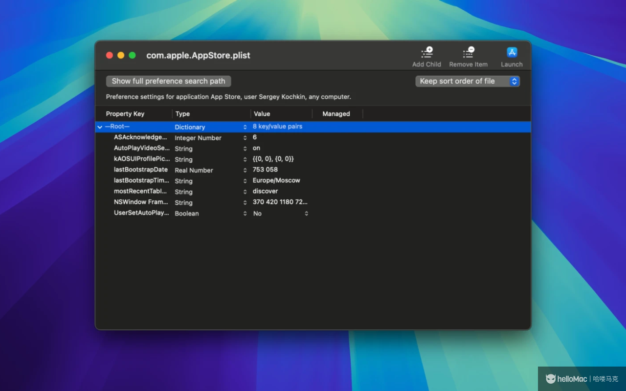 PrefEdit v5.7