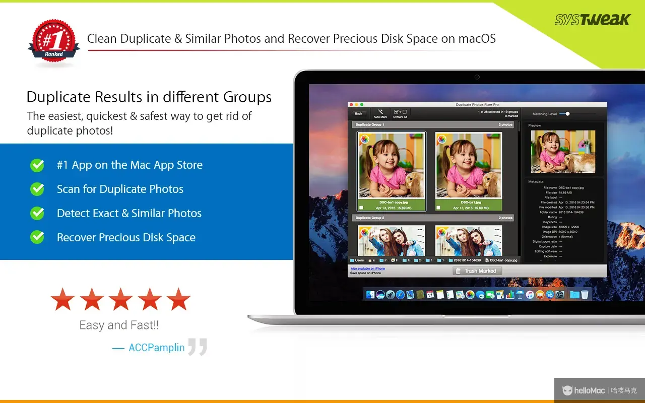 Duplicate Photos Fixer Pro v9.5 MAS