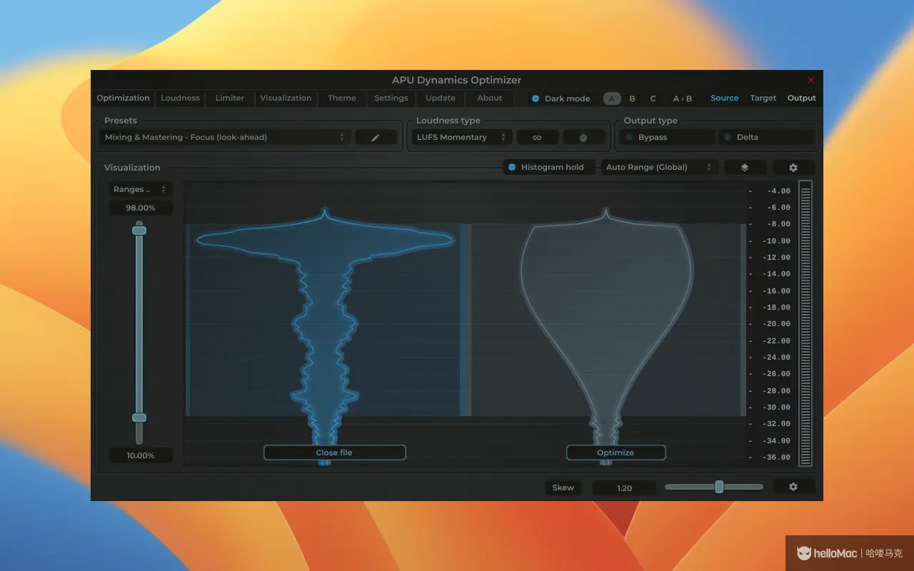 APU Software Dynamics Optimizer v4.3.6
